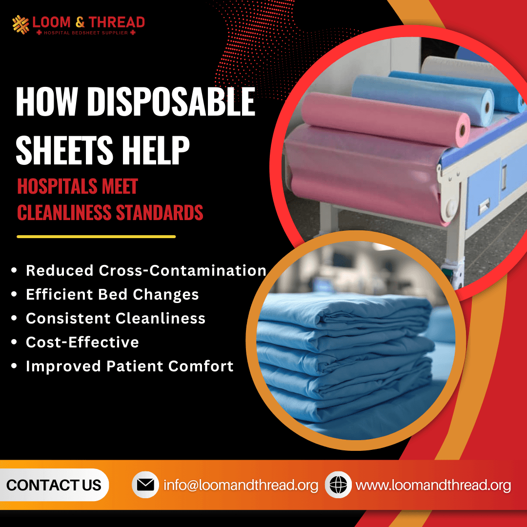 How Disposable Sheets Help Hospitals Meet Cleanliness Standards